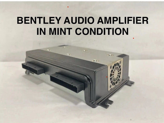BENTLEY MULSANNE AMPLIFIER 3Y0035456 A 3Y0035456A , 3Y0035456B Perfect Condition