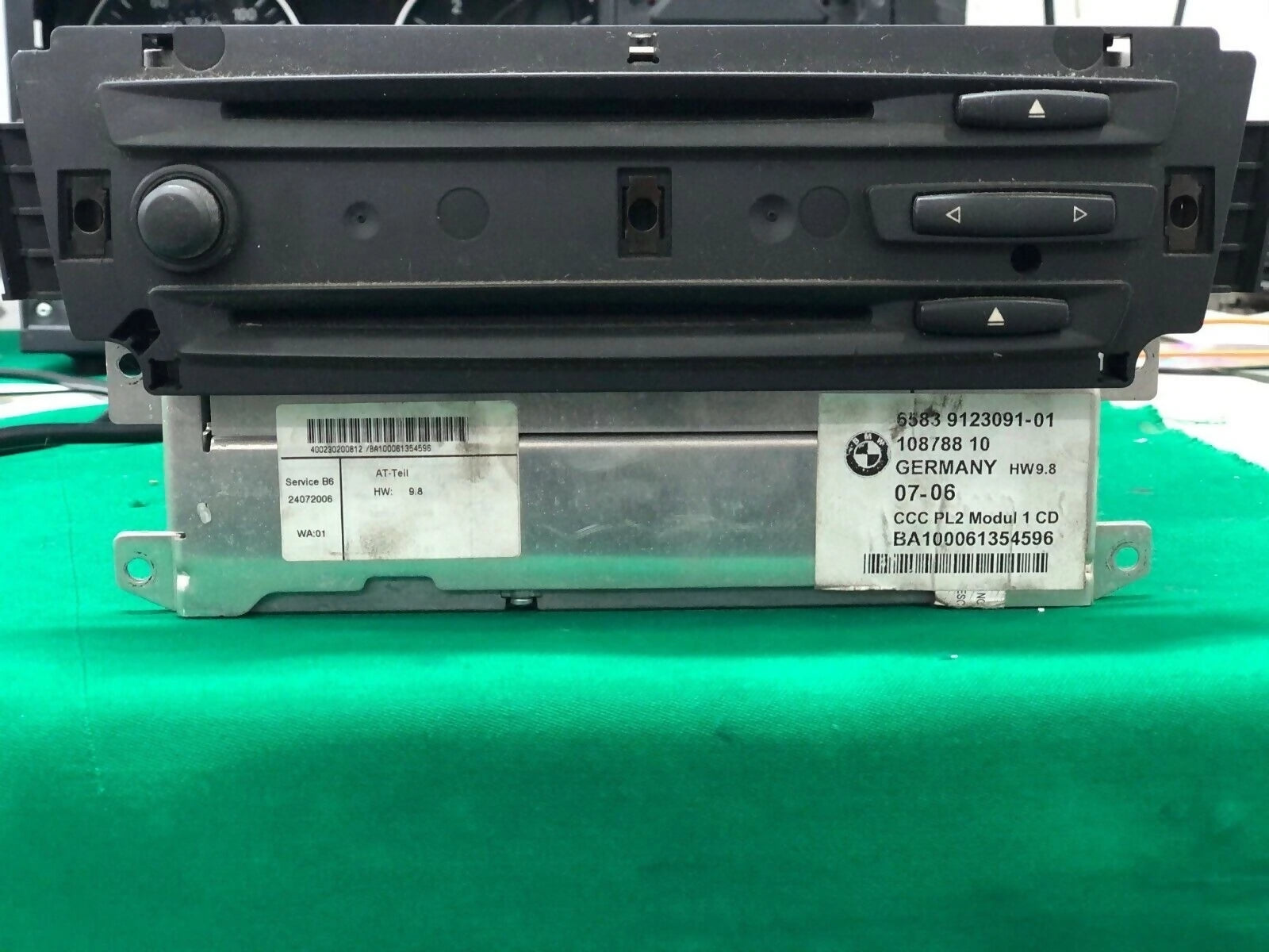 BMW E90 E91 E92 E93 M3 3 Series CCC Navigation SAT NAV System Head Mod ...