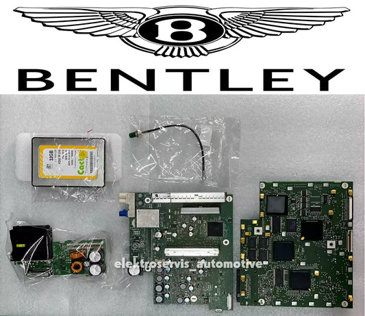 Bentley Continental GT GTC Infotainment GPS Radio 3W0035017Q C MOTHERBOARD KIT