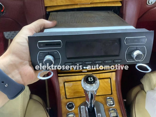 Bentley Continental Head Unit Radio 3Z0035156 Repair Service 1 year warranty